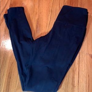 Black control top leggings